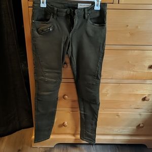 Army green women's pants